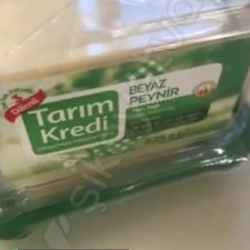 Tarım Kredi Kooperatif Market 3 Dilimli İnek Sütünden Beyaz Peynir!