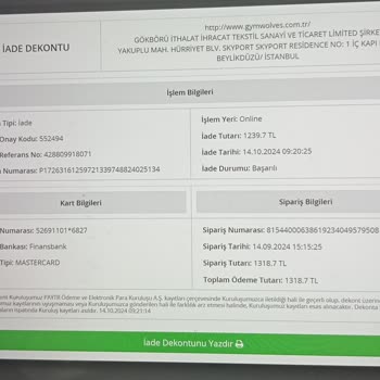 İade Sürecinde Yaşanan Gecikme Ve İletişim Sorunları