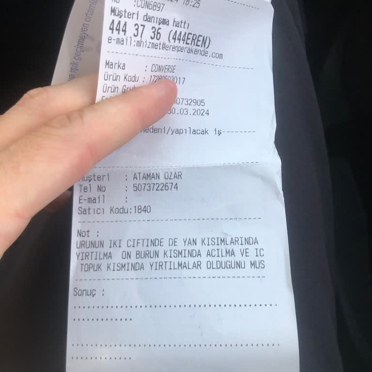 Garanti Süresi Dolmadan Yırtılan Ayakkabılar