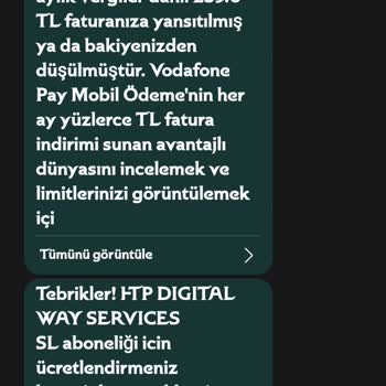 Vodafone Habersiz Abonelik Ve Tekrarlayan Ücretlendirme Mağduriyeti