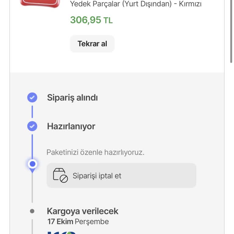 Hepsiburada'da İptal Edilemeyen Sipariş Sorunu