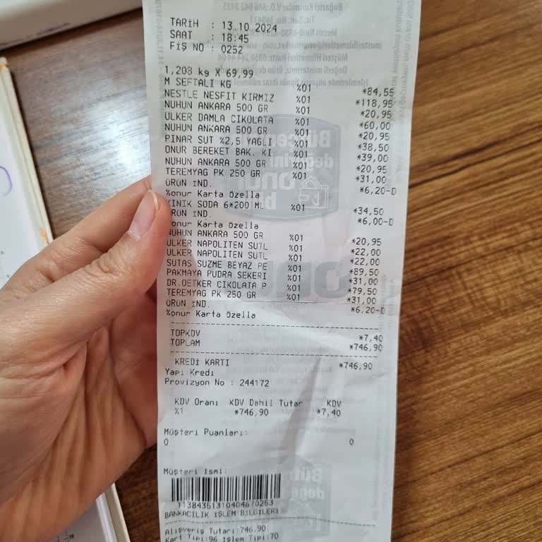 Onur Market Yanlış Pos Kullanımıyla Puan Kaybı!