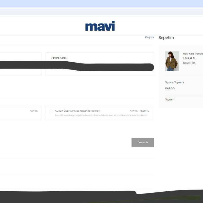 Mavi'nin Aldatıcı Kargo Ücreti Politikası