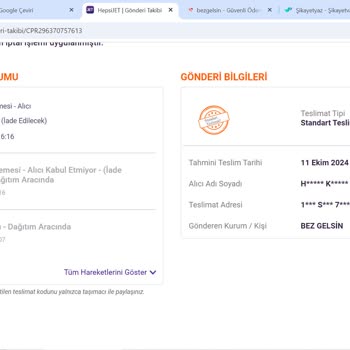 Kargo Firmalarının Umursamazlığına Tepki