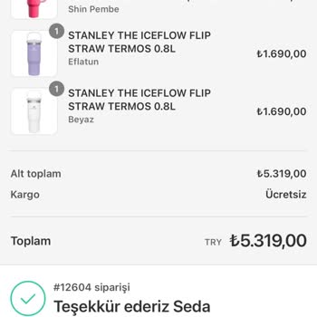 Termos Türkiye'den Yanıtsız İptal Talebi