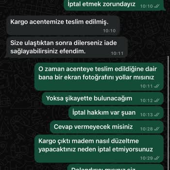 Termos Türkiye'den Yanıtsız İptal Talebi