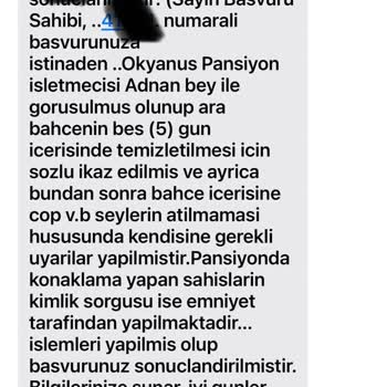 Bahçemdeki Hijyen Sorunu