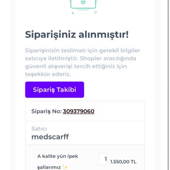 Sipariş İptali Ve İade Talebi