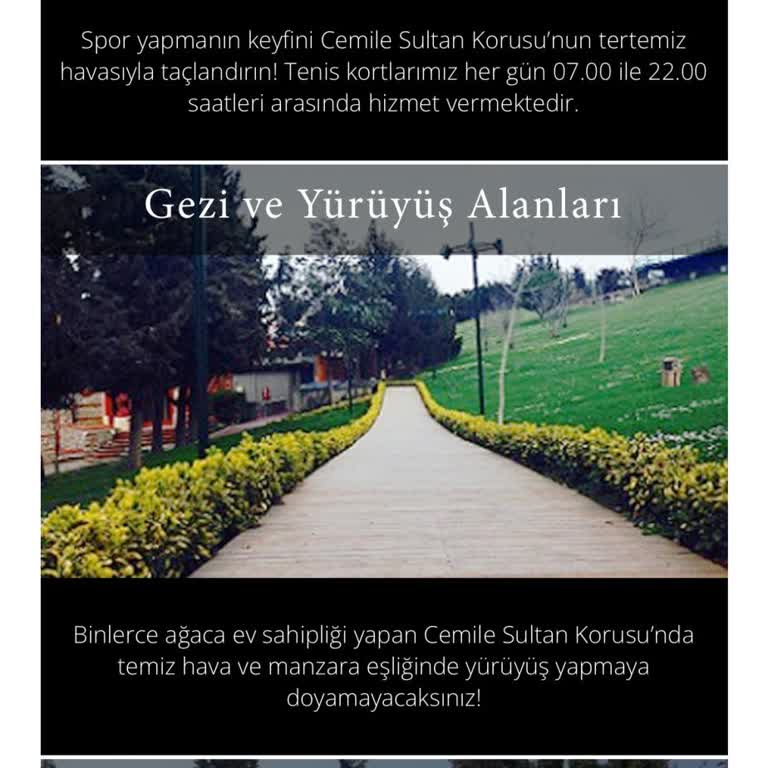 Cemile Sultan Korusu'nda Yürüyüş Yasağı Şoku