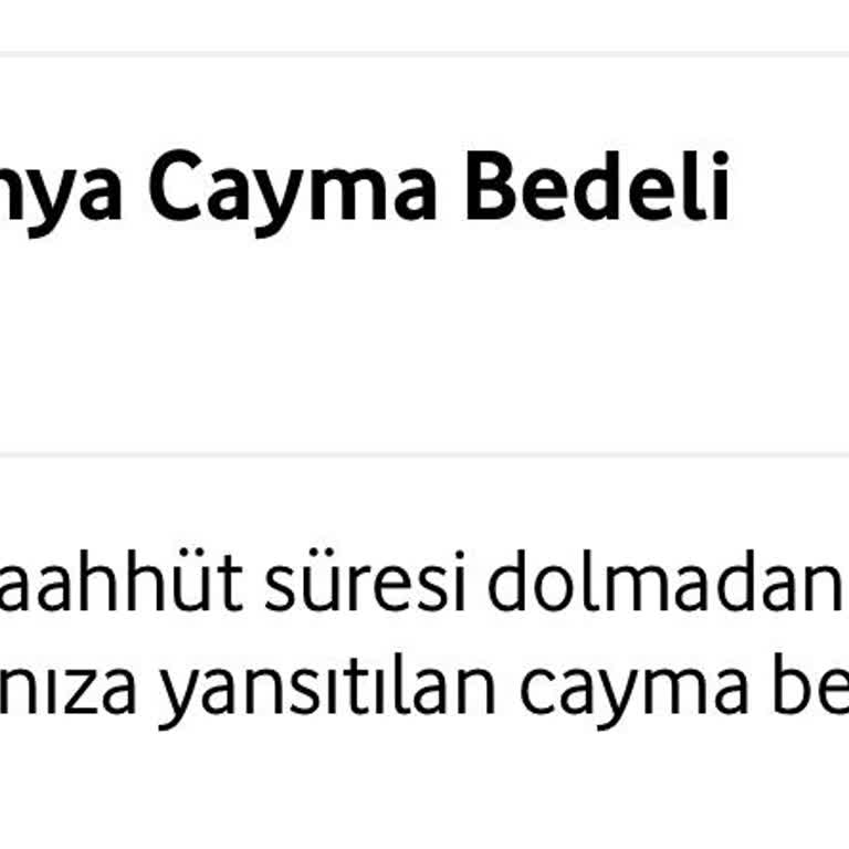 Operatör Değişikliği Kabusu: Çifte Cayma Bedeli Şoku