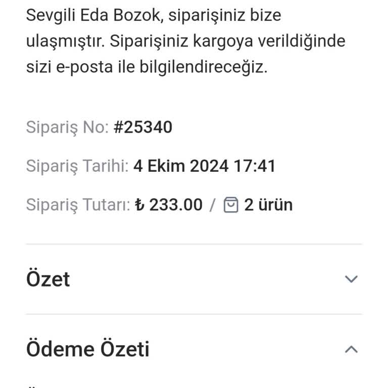 Ürünler Ortada Yok, İade Yapılmıyor!