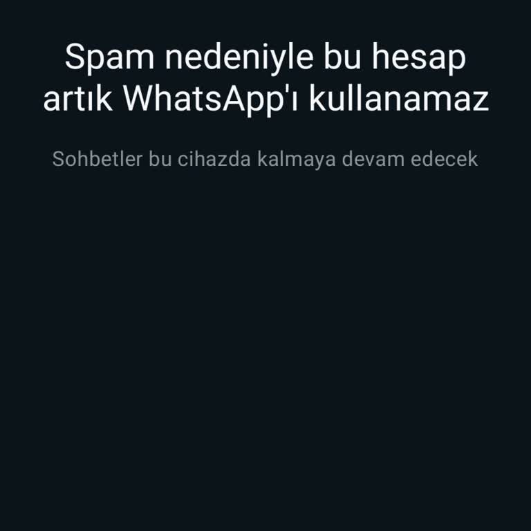 WhatsApp Hesabım Neden Kapandı?