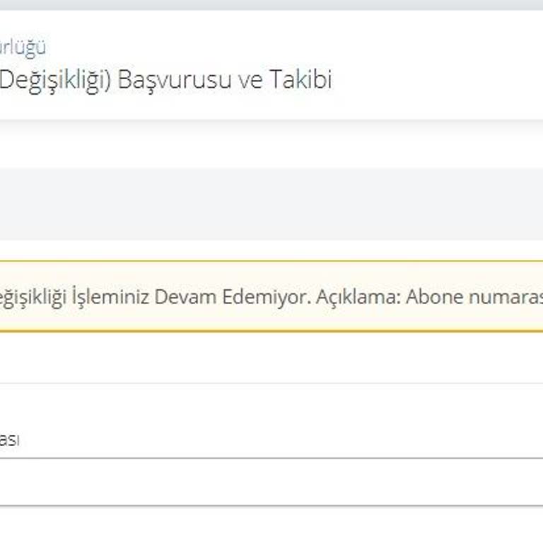 Eski Sahibin Borcu Yüzünden Su Aboneliği Sorunu