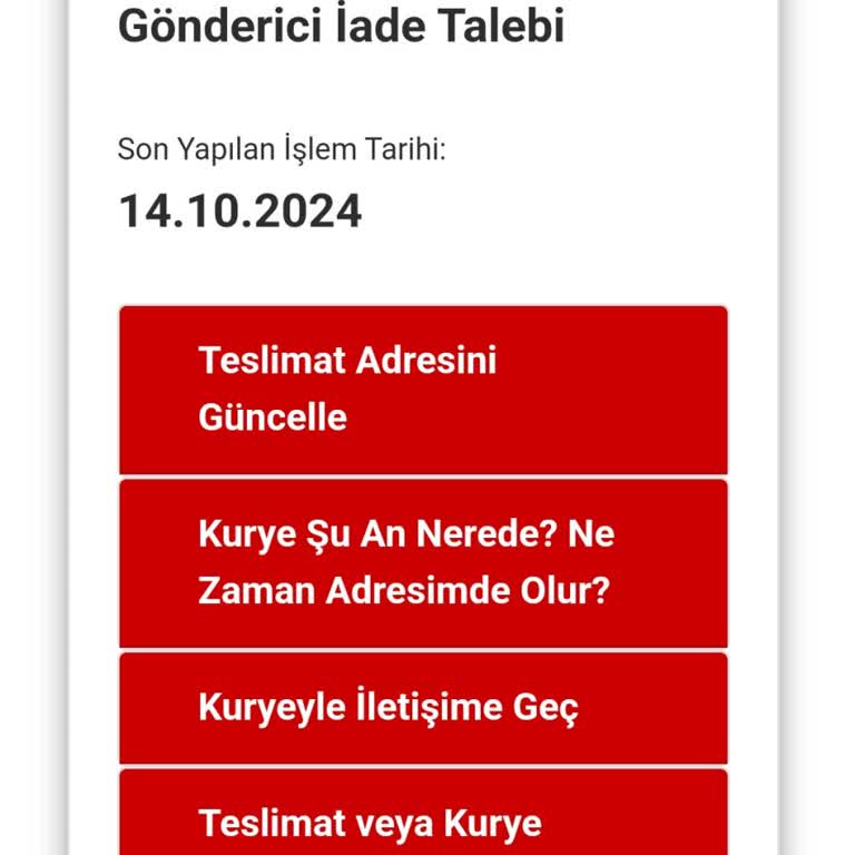 Kurye Hizmeti Beklenti Altında Kaldı