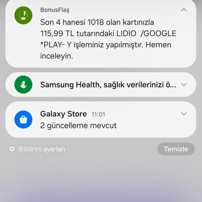Lidio Ödeme Hizmetleri İznim Dışında Kartımdan Para Çekildi