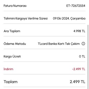 Karaca Home İade Sürecinde Eksik Ödeme Sorunu