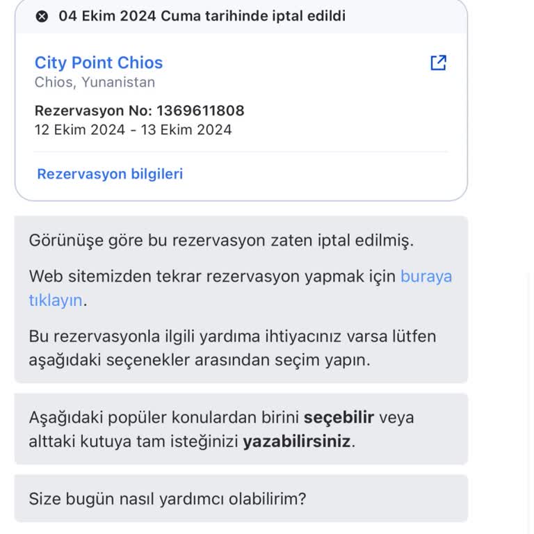 Agoda İle İletişim Sorunu Ve İptal Bildirimi Belirsizliği