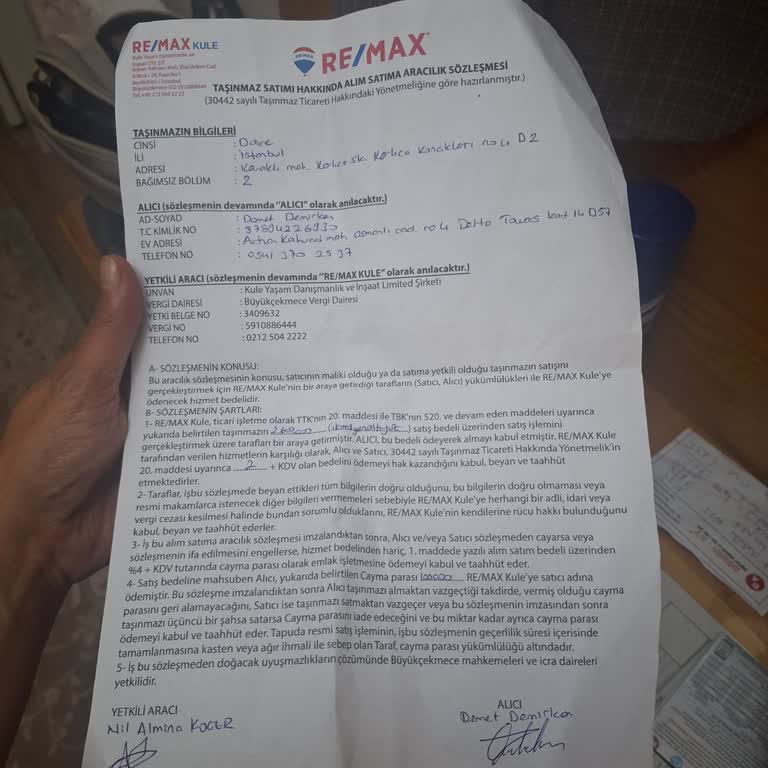 Kapora İade Sorunu Ve Müşteri Memnuniyeti