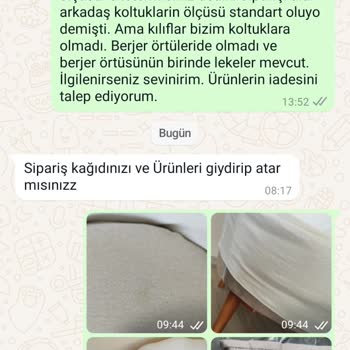 Kuzey Home'dan Yanlış Ölçü Ve Lekeli Ürün Kabusu
