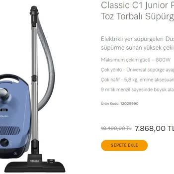 Miele Süpürge Yedek Parça Krizi: Fahiş Fiyat Ve Yetersiz Servis