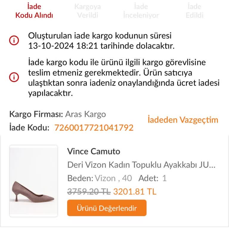 Kayıp Kargo Ve İade Süresi Sorunu