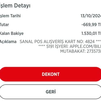 Hesabımdan İzinsiz Para Çekildi!