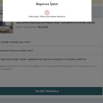 Vivense Satış Sonrası Hizmette Büyük Hayal Kırıklığı