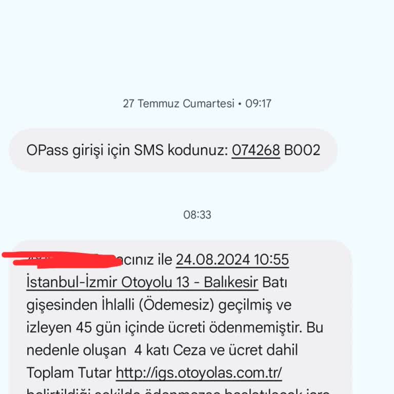 Bilgilendirme Eksikliği Nedeniyle Beklenmedik Ceza Ücreti