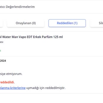 Orijinal Olmayan Parfüm Ve Sansürlenen Yorumlar