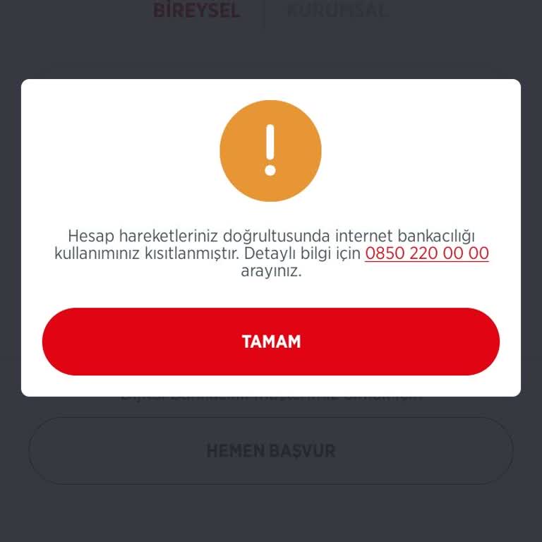 Ziraat Bankası Dijital Erişim Engeli Sorunu