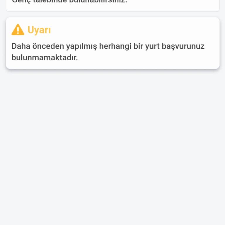 KYK Yurt İşlemlerinde Süre Kısıtlaması Mağduriyeti