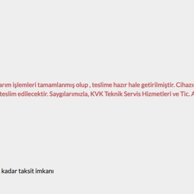 Vatan Bilgisayar'da İade Süreci Çilesi