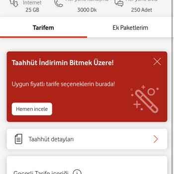 Fatura Taahhüdü Sonrası Artan Ücretler