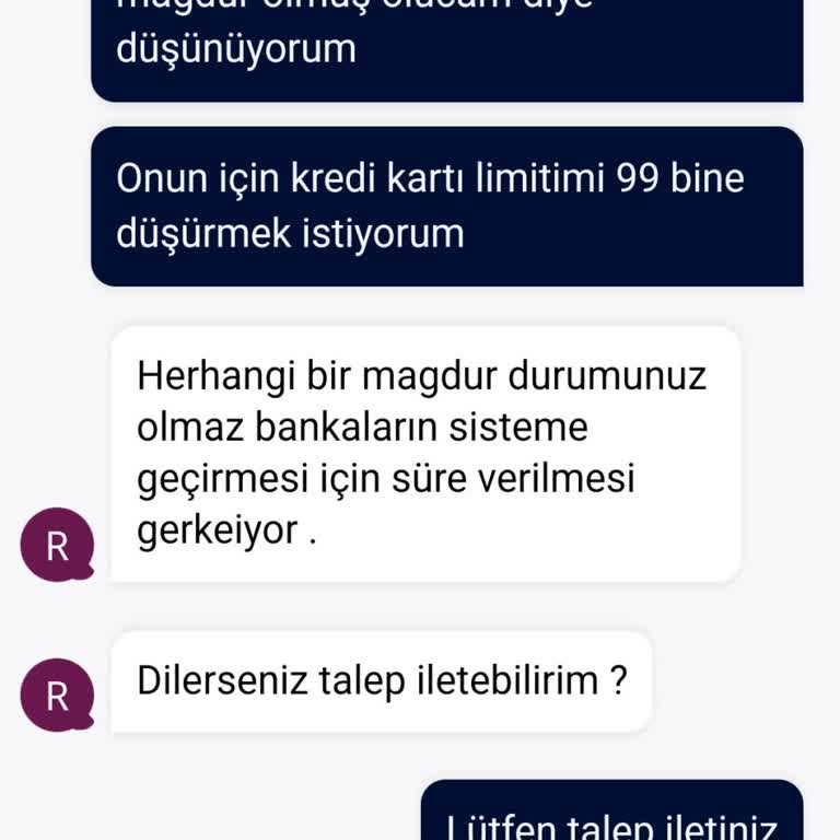 Kredi Kartı Limiti Düşürme Talebi Ve Endişeler