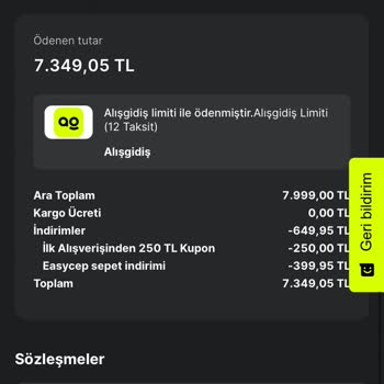Yanlış Adrese Teslimat Ve Eksik Ürün İçeriği