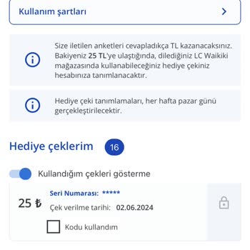 Uygulama Çekleri Görüntüleme Sorunu