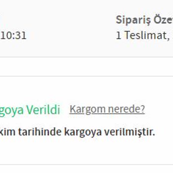 Kargo Kaosu: Siparişim Nerede?