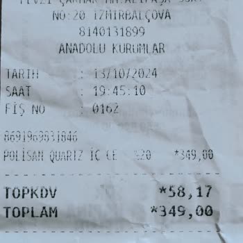 Stokta Olmayan Boya Ve Yetersiz Hizmet