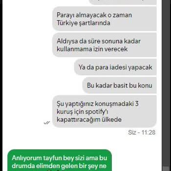 Spotify Üyelik İptali Ve İade Sorunu
