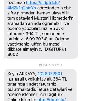 Yanlış Fatura Tutarı Ve Müşteri Hizmetleri Sorunu