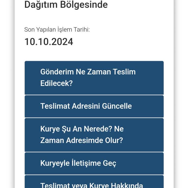 Kargo Teslimatında Yaşanan Sorun Ve Mağduriyet