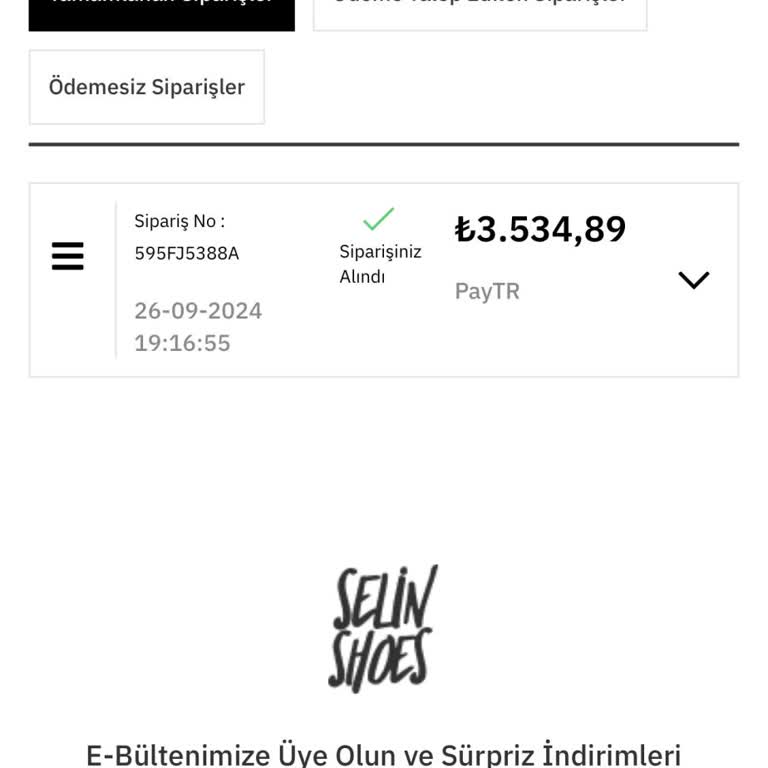 Siparişim Gönderilmedi Ve İletişim Kurulamıyor