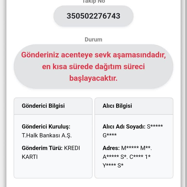 Kuryenet'in Geciken Kart Teslimatı