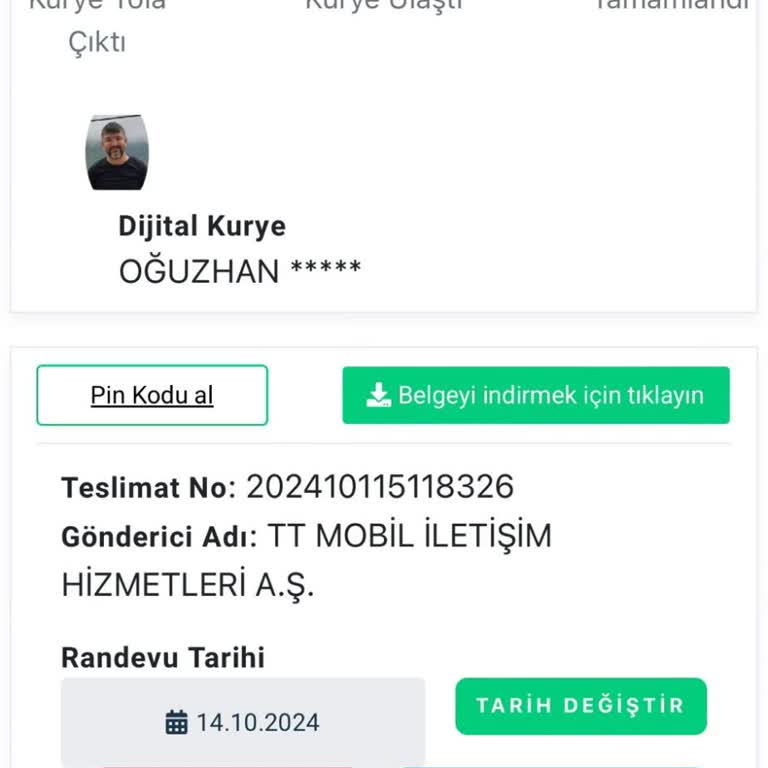 Türk Telekom Kurye Randevusu Sorunu