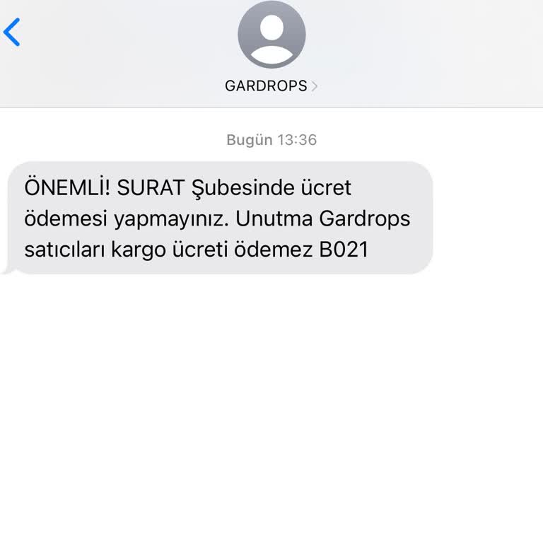 Sürat Kargo İçmeler Şubesi'nde Ücretli Kargo Sorunu