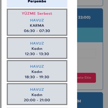Yeşilpınar Yüzme Havuzu Seans Sorunu Ve Ücret İadesi Talebi