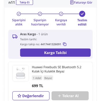 Teslim Edilmeyen Sipariş Sorunu
