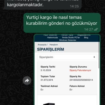 Geciken Siparişler Ve İletişim Sorunları