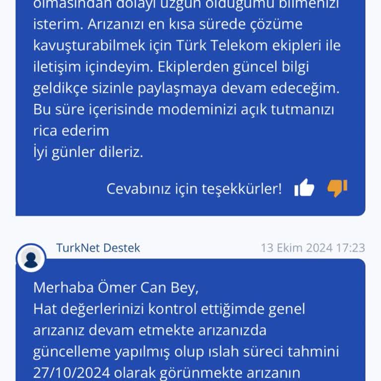 Bir Aydır Çözülemeyen İnternet Kesintisi Ve Maddi Kayıp