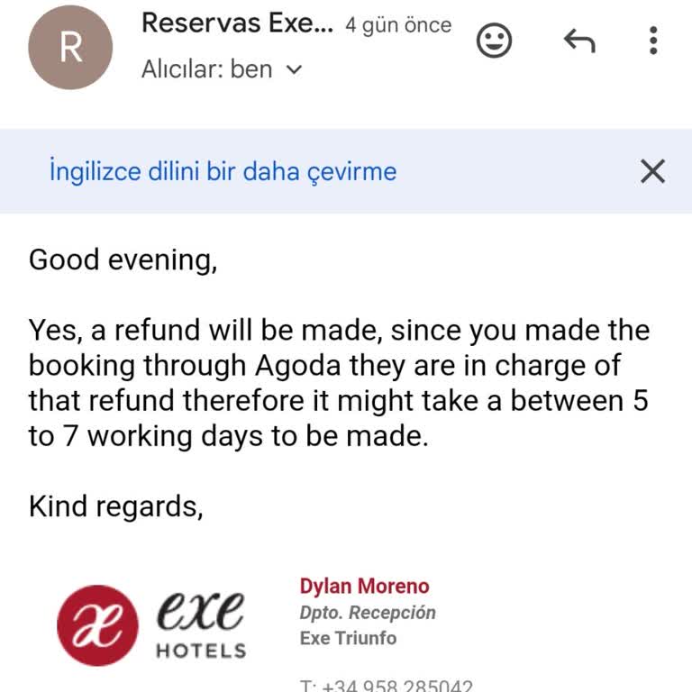 Agoda Rezervasyonunda İletişim Ve İade Sorunu